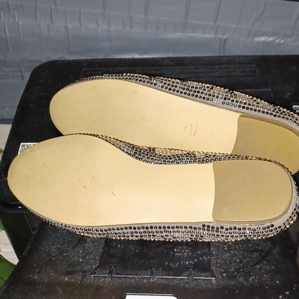 Steve Madden Rhinestone Loafers, Sz 8 EUC - Picture 6 of 7
